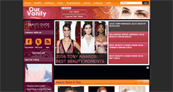 Desktop Screenshot of ourvanity.com
